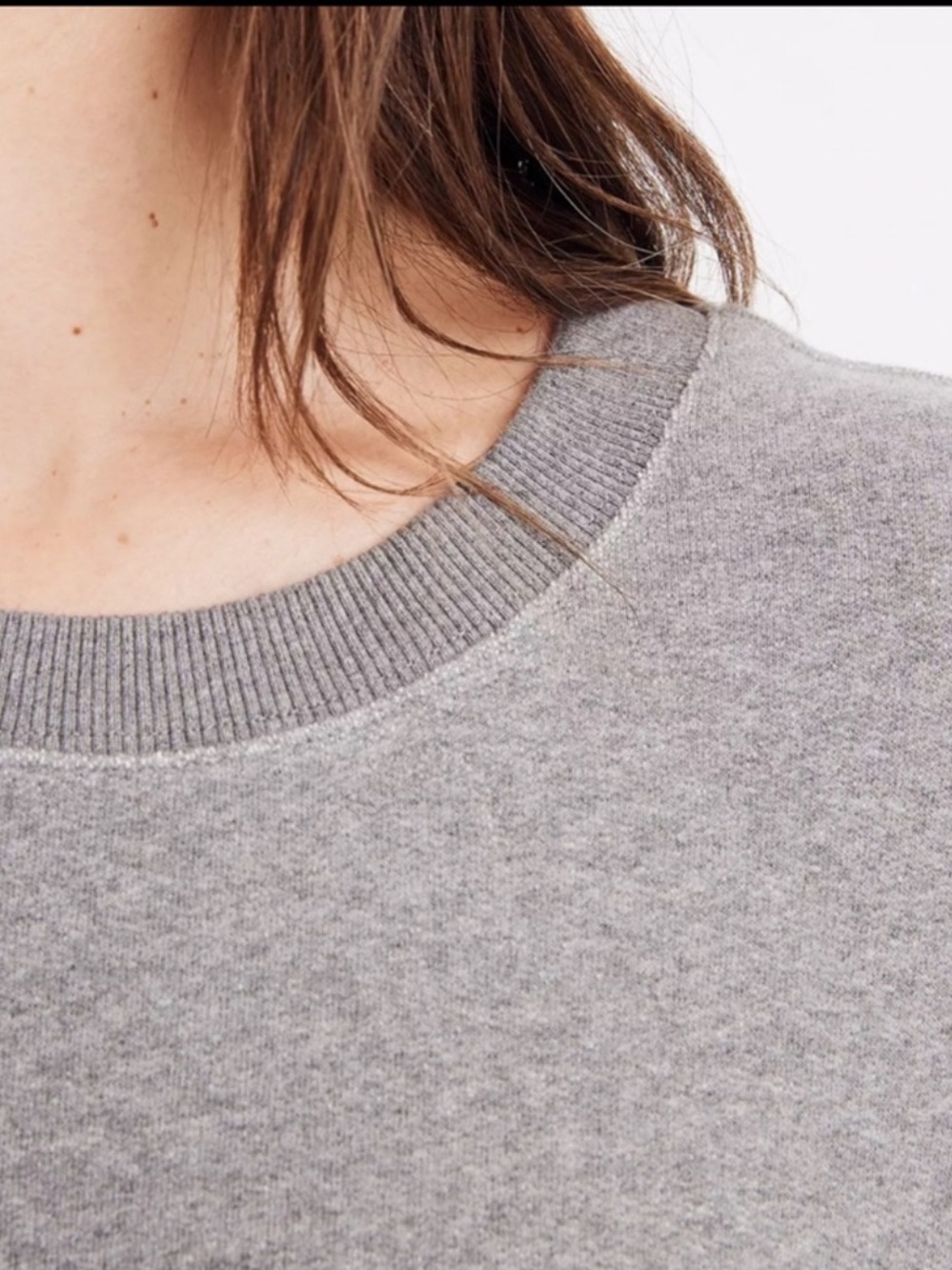 Madewell Ruffle Sweatshirt - Picture 4 of 8